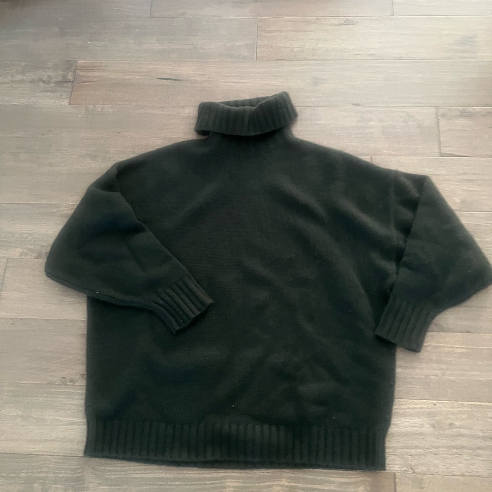 Jenni Kayne Forest Green 100% cashmere